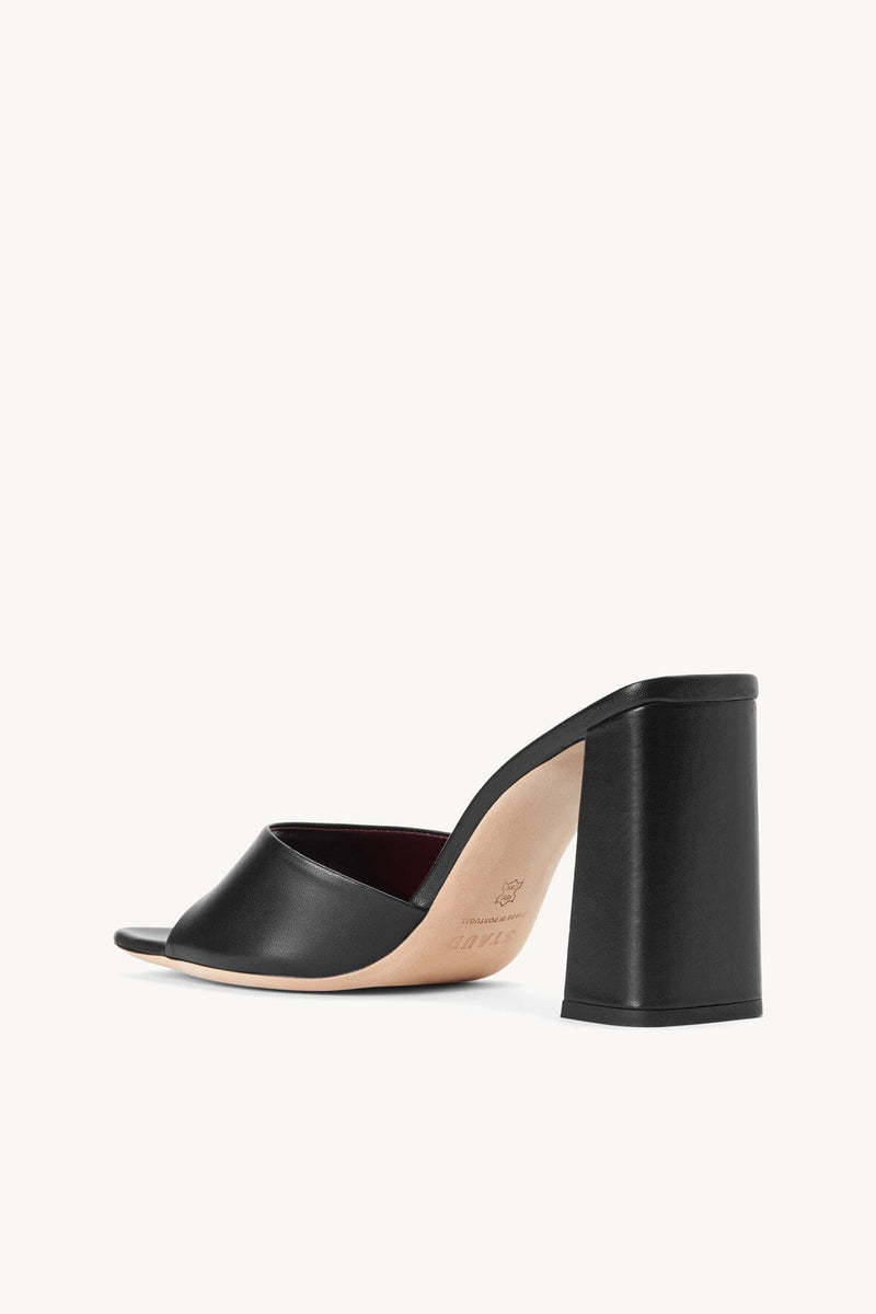 Staud Open-toe Slip-on Sandals In Black