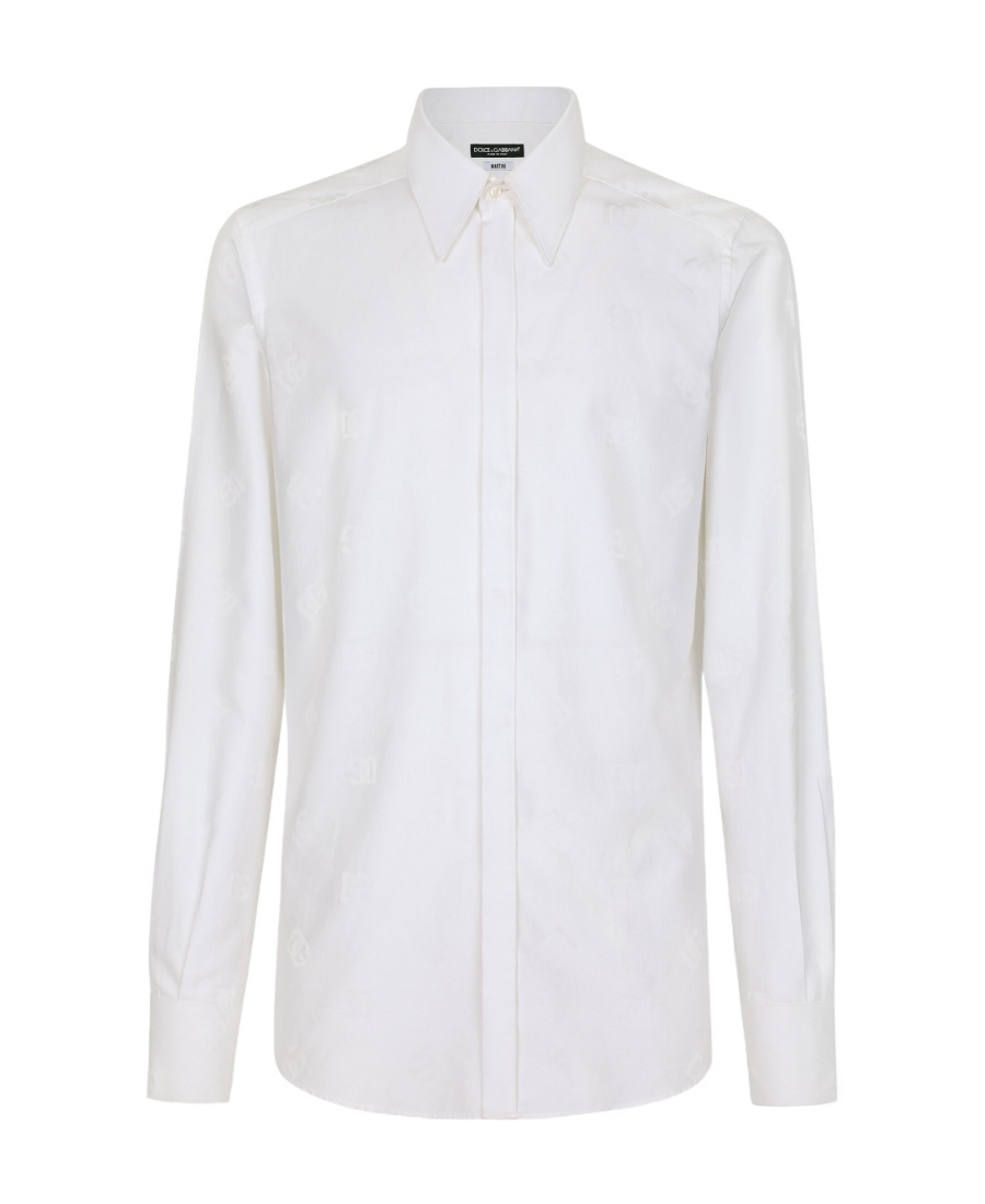 Dolce & Gabbana Dolce&gabbana Classic White Poplin Shirt In White