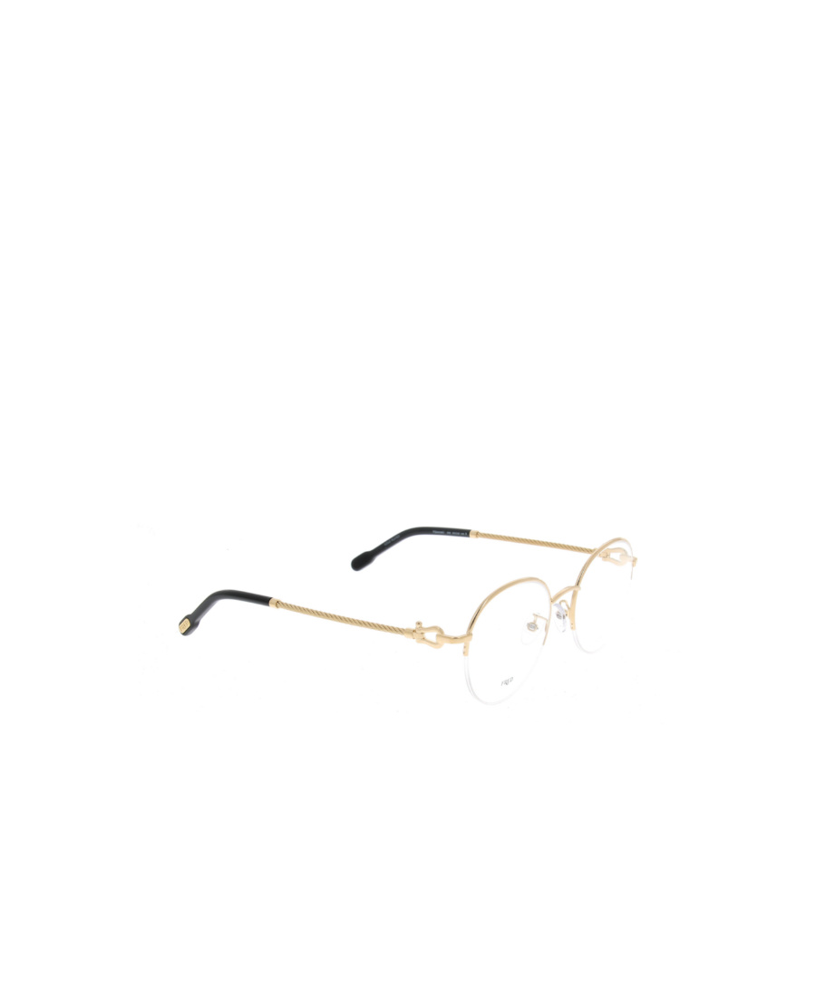 Fred Logo Flat Mirror In White