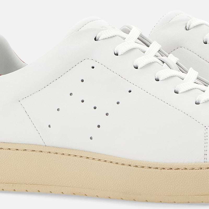 Hogan Laced Sneakers In White