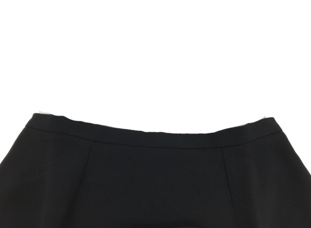 Max Mara Emblem Skirt In Black