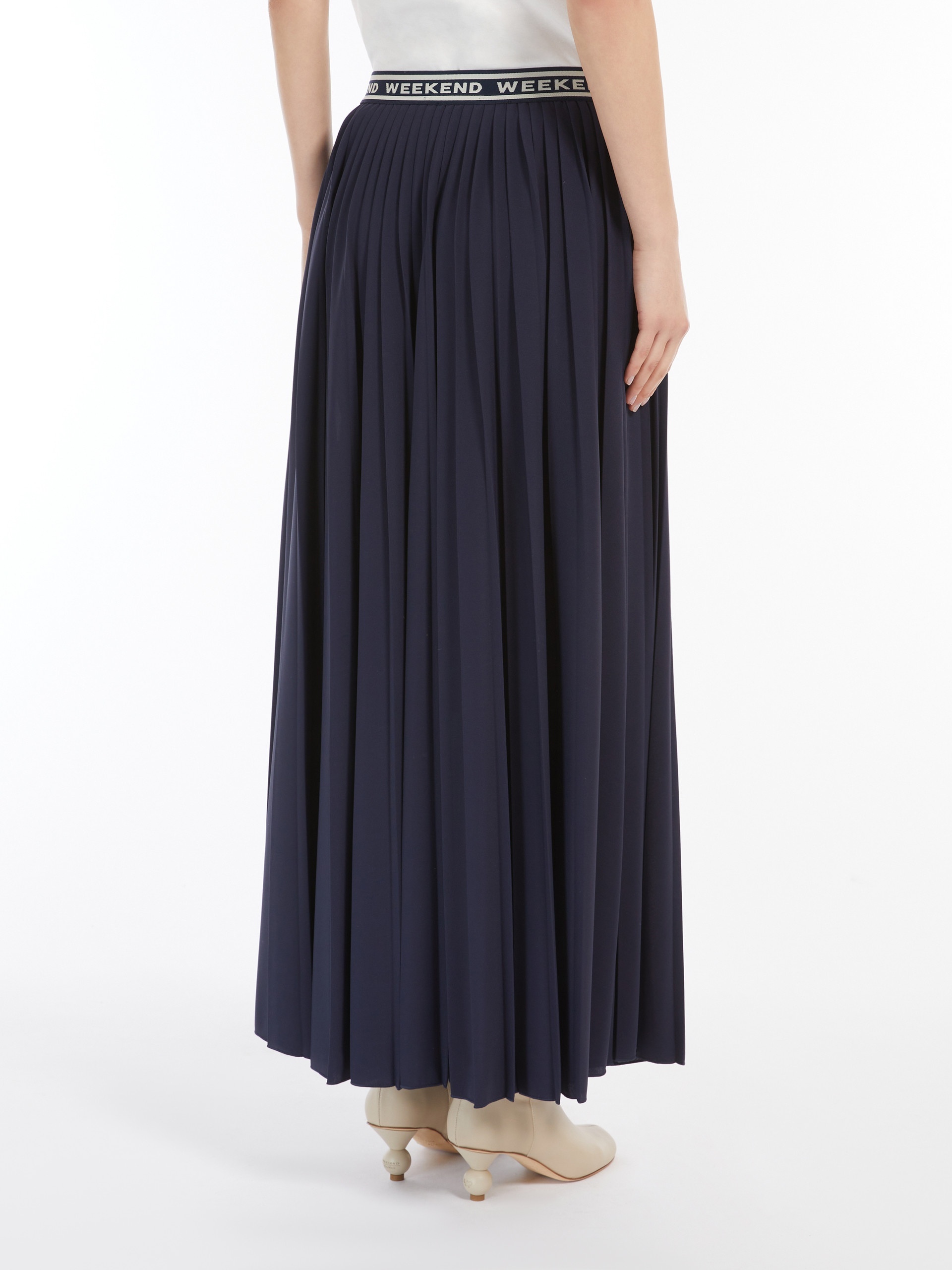 Weekend Max Mara Pleated Skirts In Black