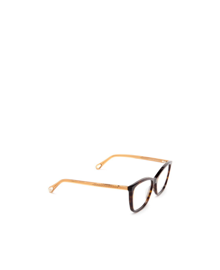 Chloé Tortoiseshell Square-frame Glasses In Brown