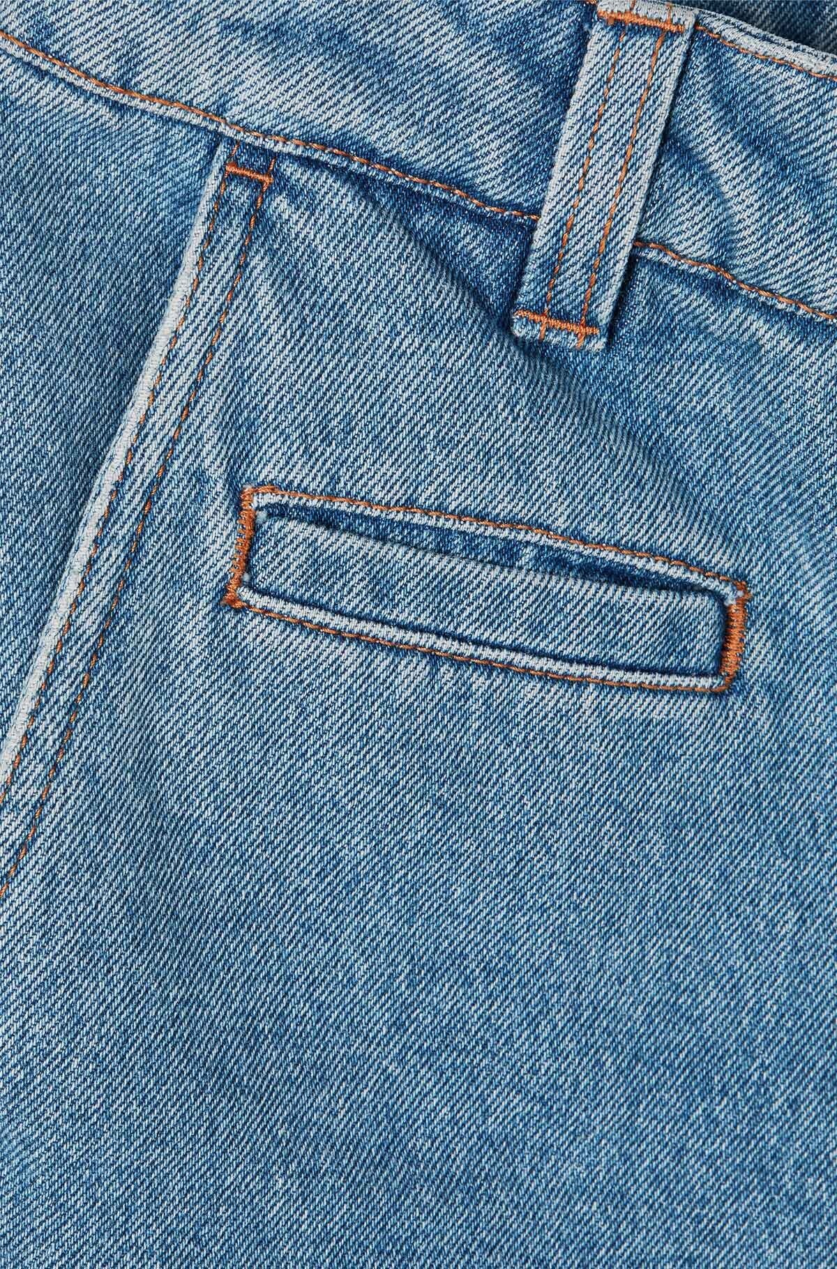 Loewe Tannin Blue Jeans In Blue