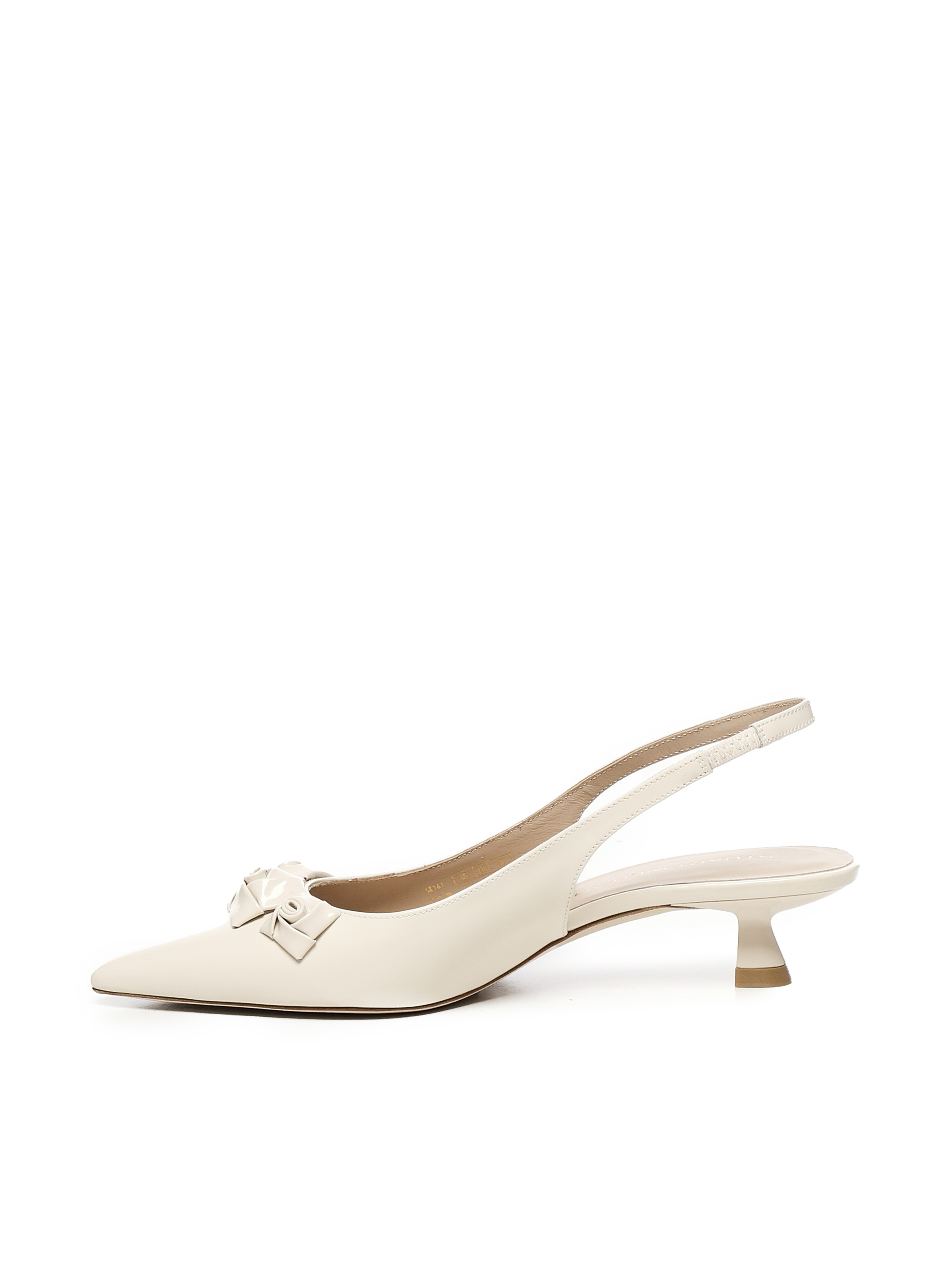 Stuart Weitzman 35mm Rosie Slingback Pumps In Neutral