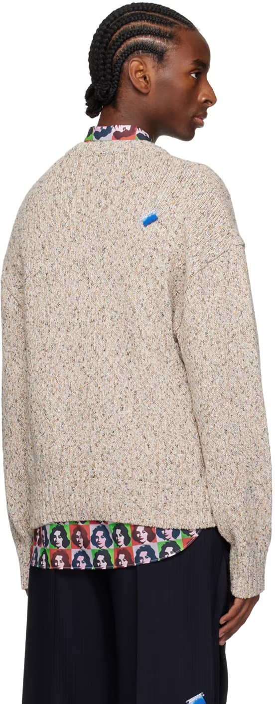 Ader Error Pullover Sweater In Gray