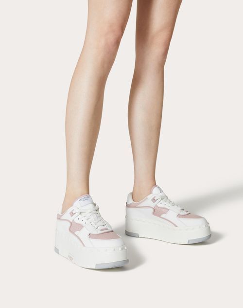 Valentino Garavani Freedots Xl Lace-up Sneakers In Multi