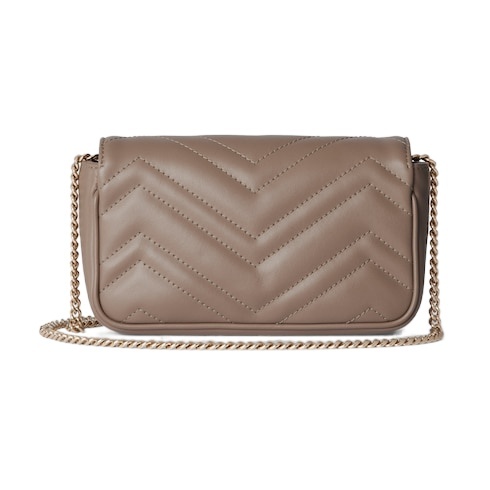 Gucci Marmont Ultra-mini Handbag In Brown