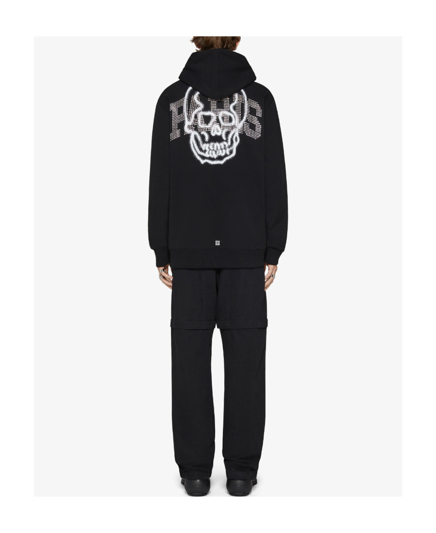 Givenchy Man Sweatshirt Black Size L Cotton In Black