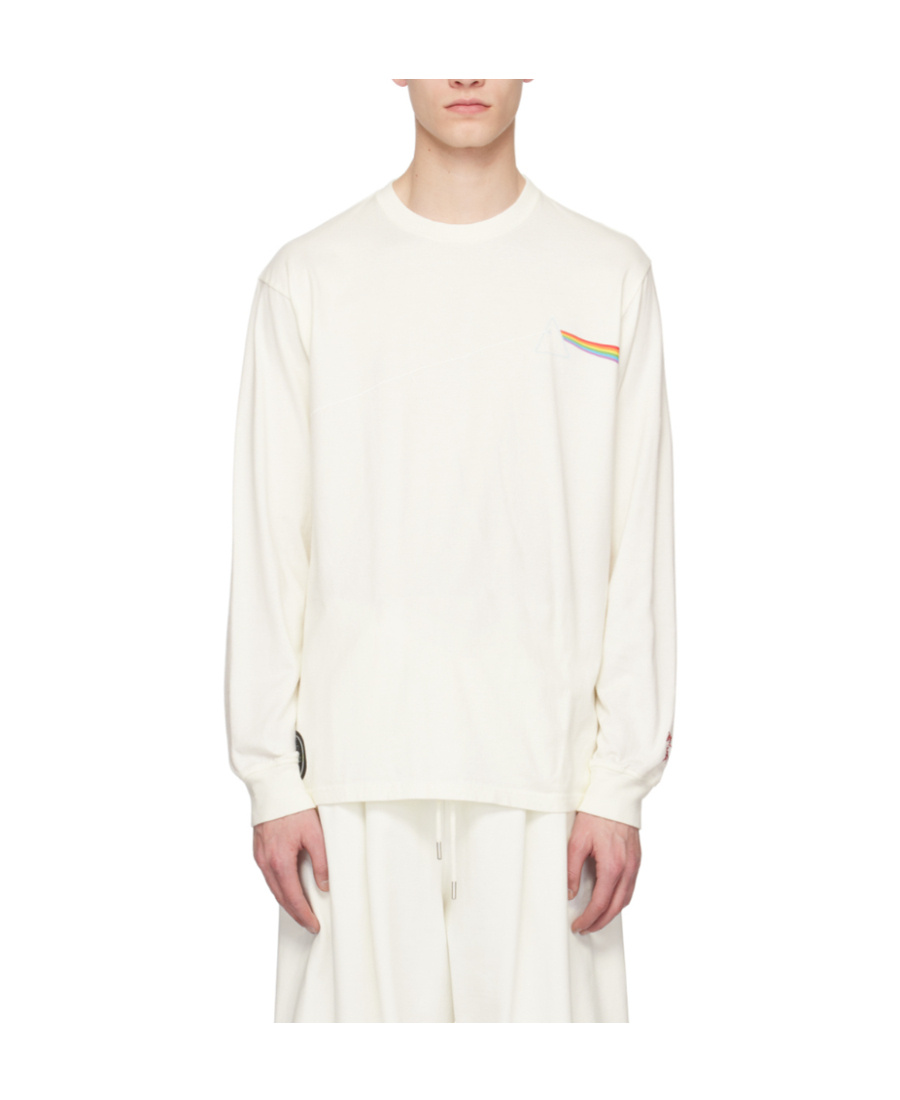 Undercover Printed Long-sleeved T-shirt In White
