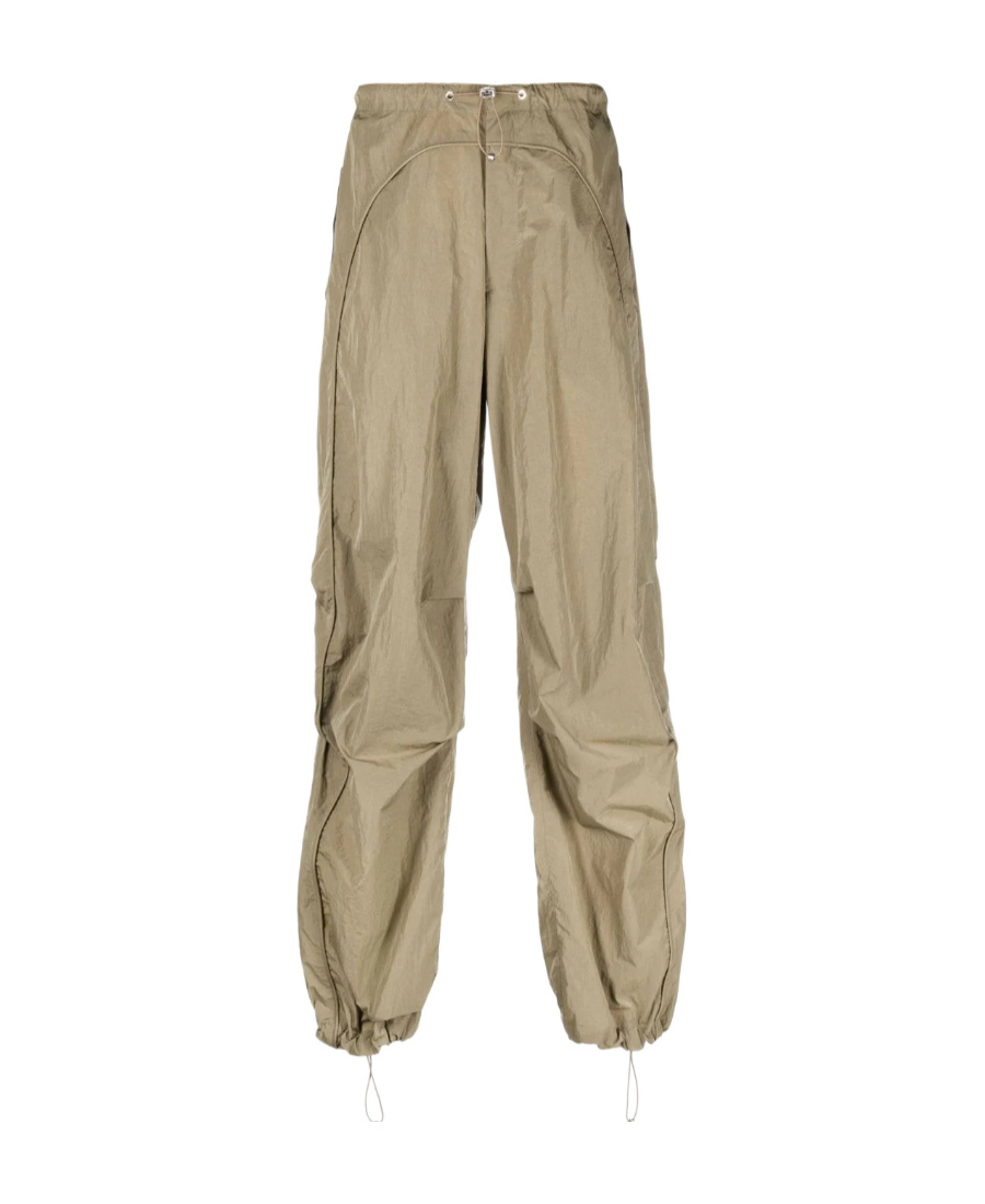 Misbhv Drawstring-detailed Trousers In Nude