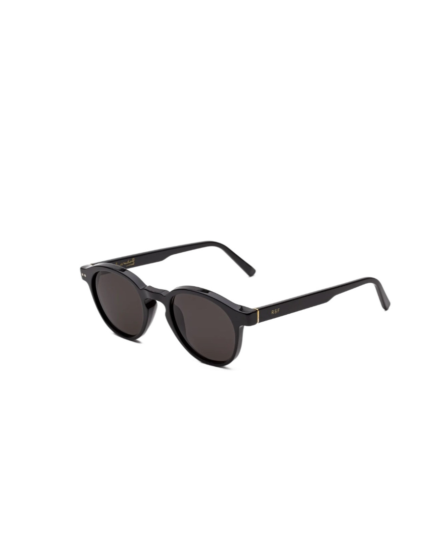 Retrosuperfuture Round Frame Sunglasses In Gray