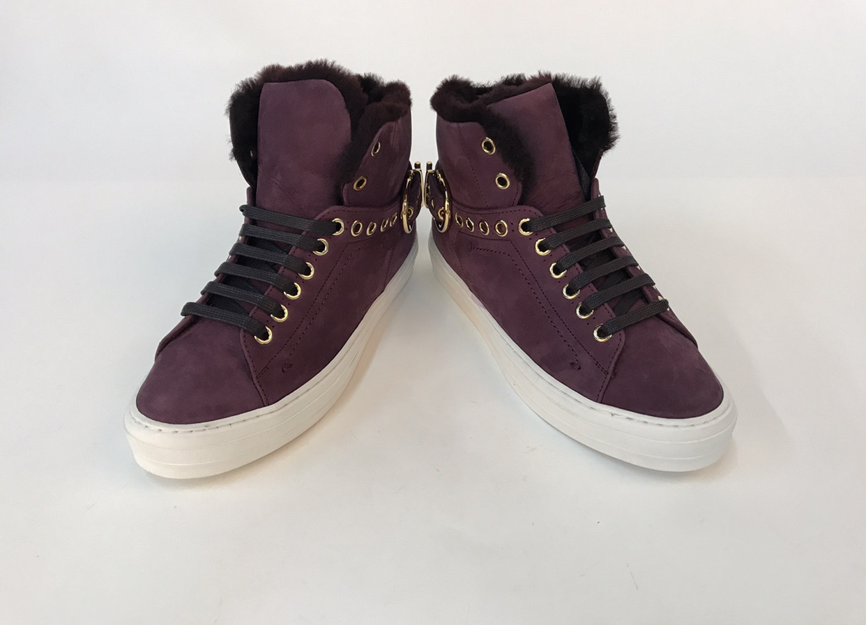 Ferragamo High-top Leisure Sneakers In Multicolor