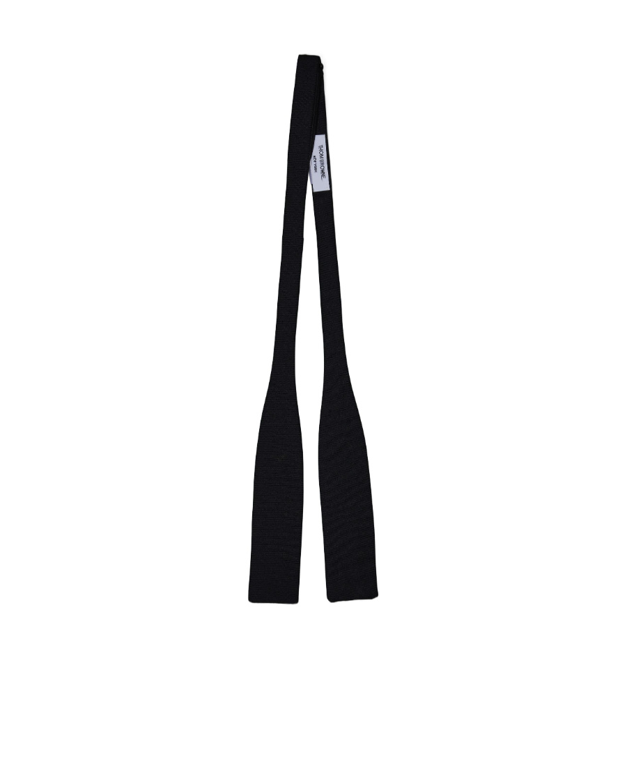 Thom Browne Silk Faille Bow Tie In Black