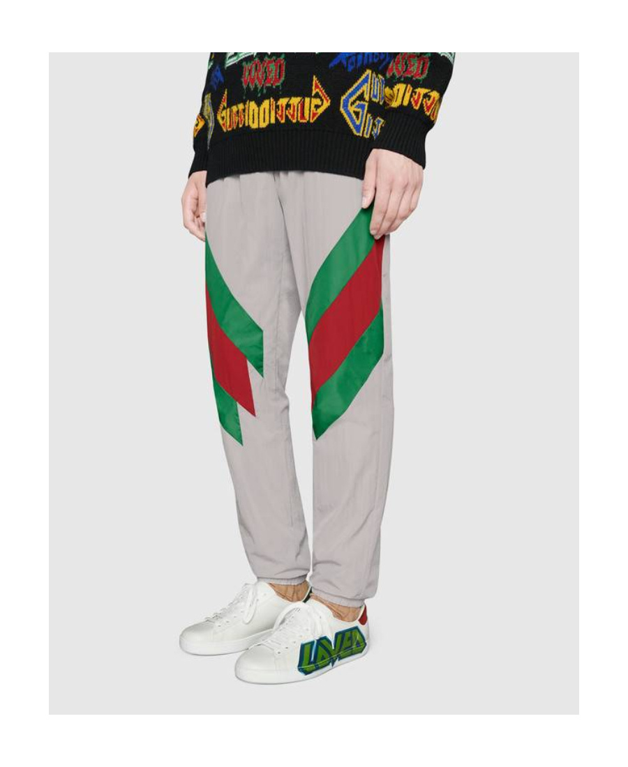 Gucci Ace Sneaker With Loved Print In White