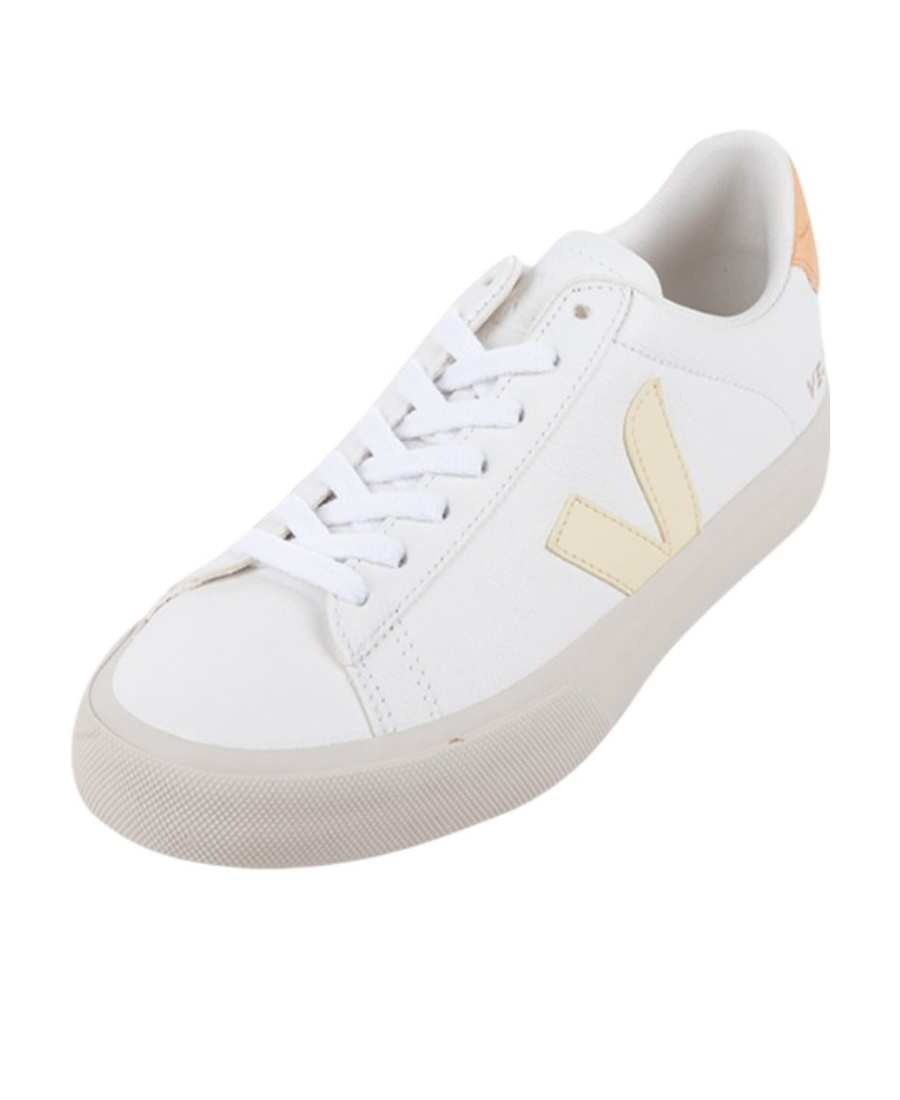 Veja Logo Casual Sports Shoes In White