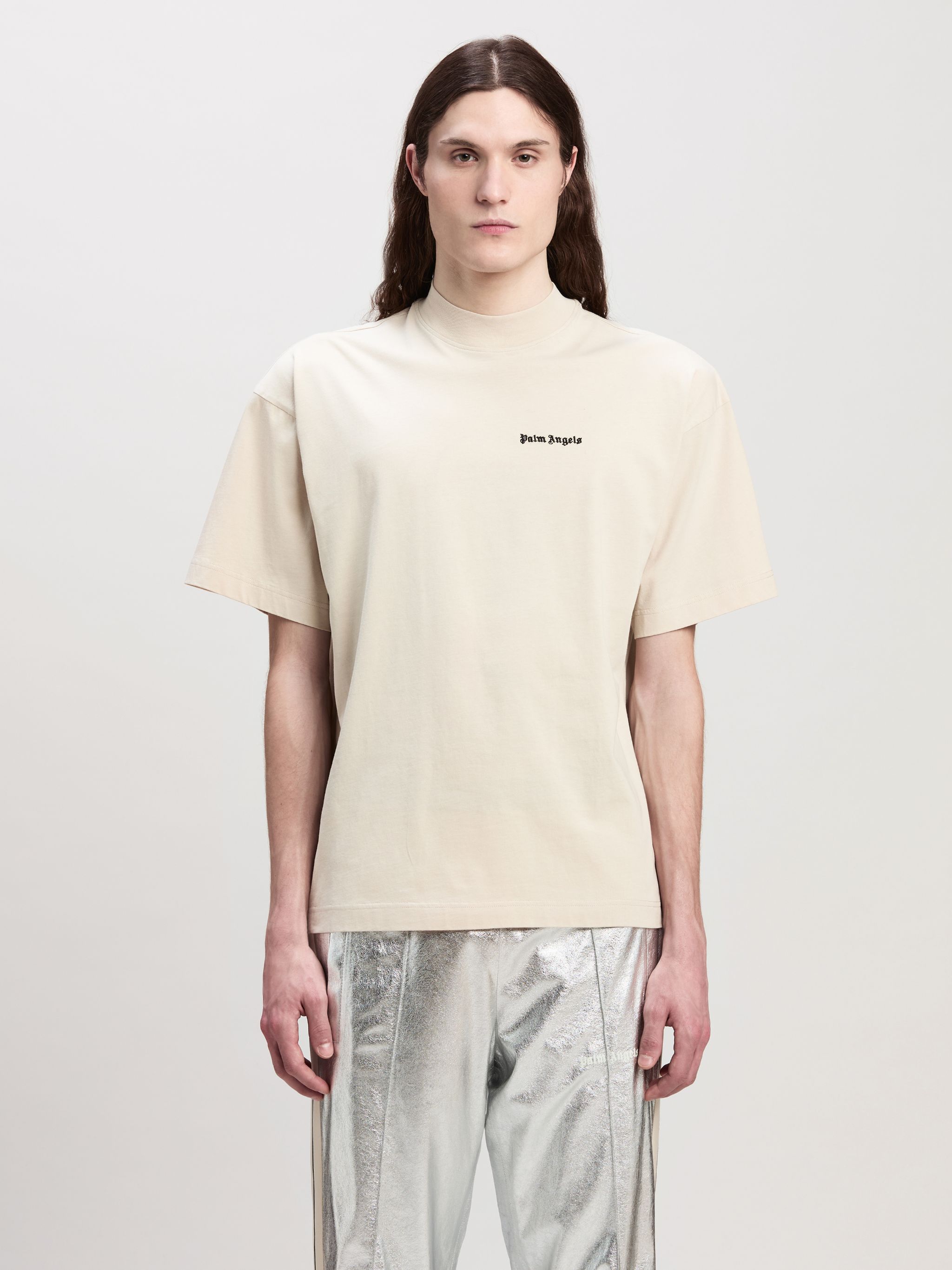 Palm Angels Logo-embroidered T-shirts (pack Of Three) In White