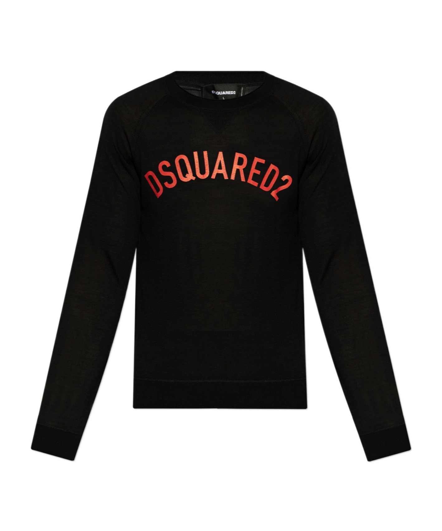 Dsquared2 Logo-print Sweater In Black