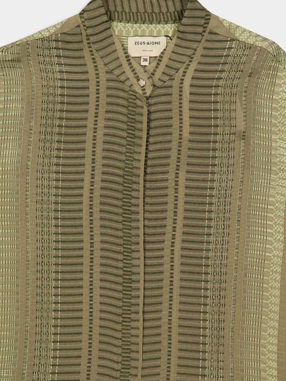 Zeusdione Maira Dress In Green