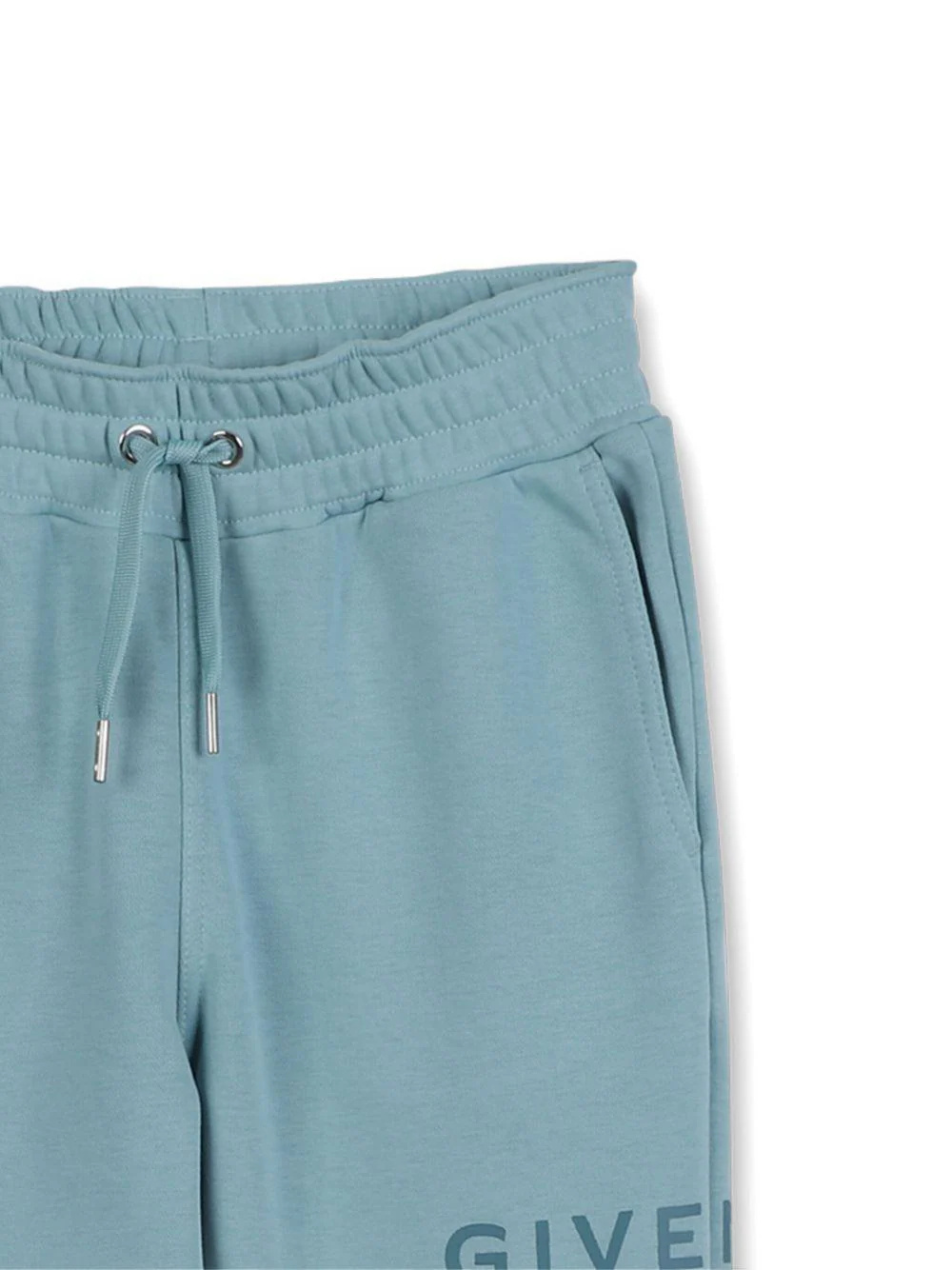 Givenchy Elastic Waist Track Pants In Blue