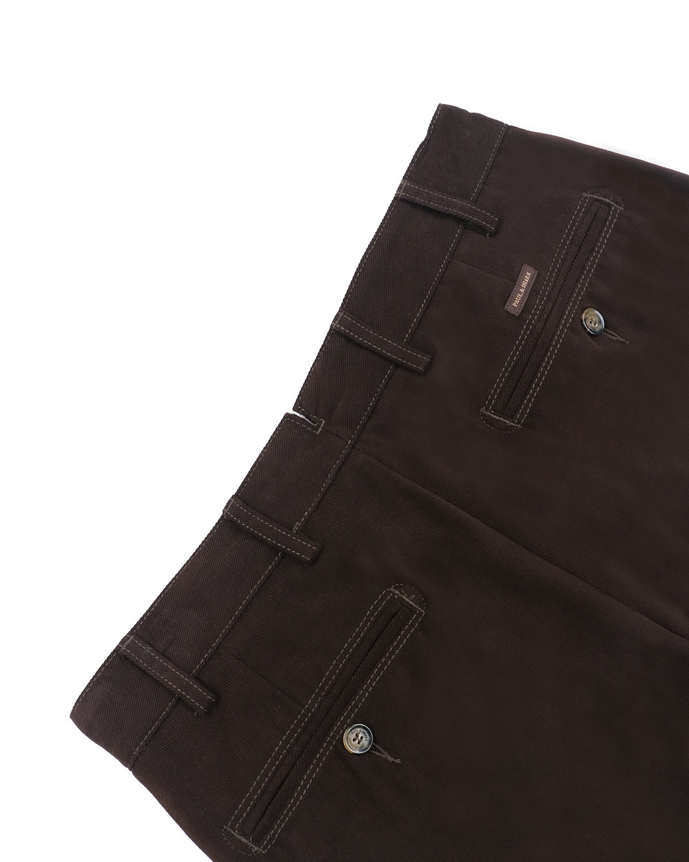 Paul & Shark Straight Casual Pants In Black