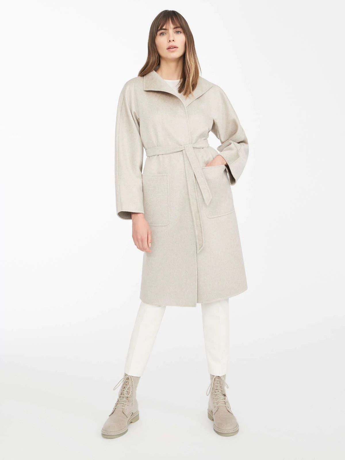 MAX MARA LACE-UP COAT