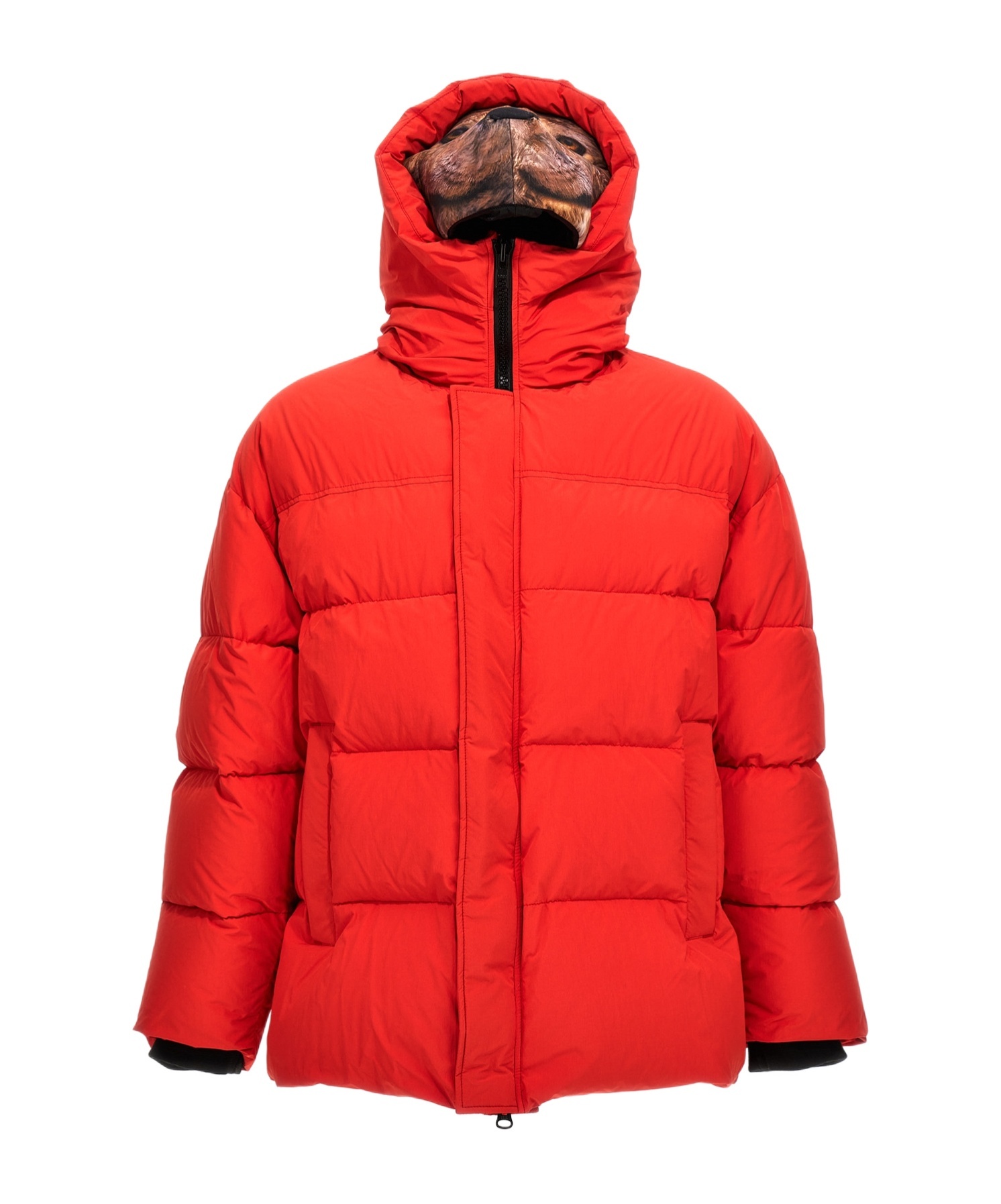 Doublet Short Down Jacket In Red