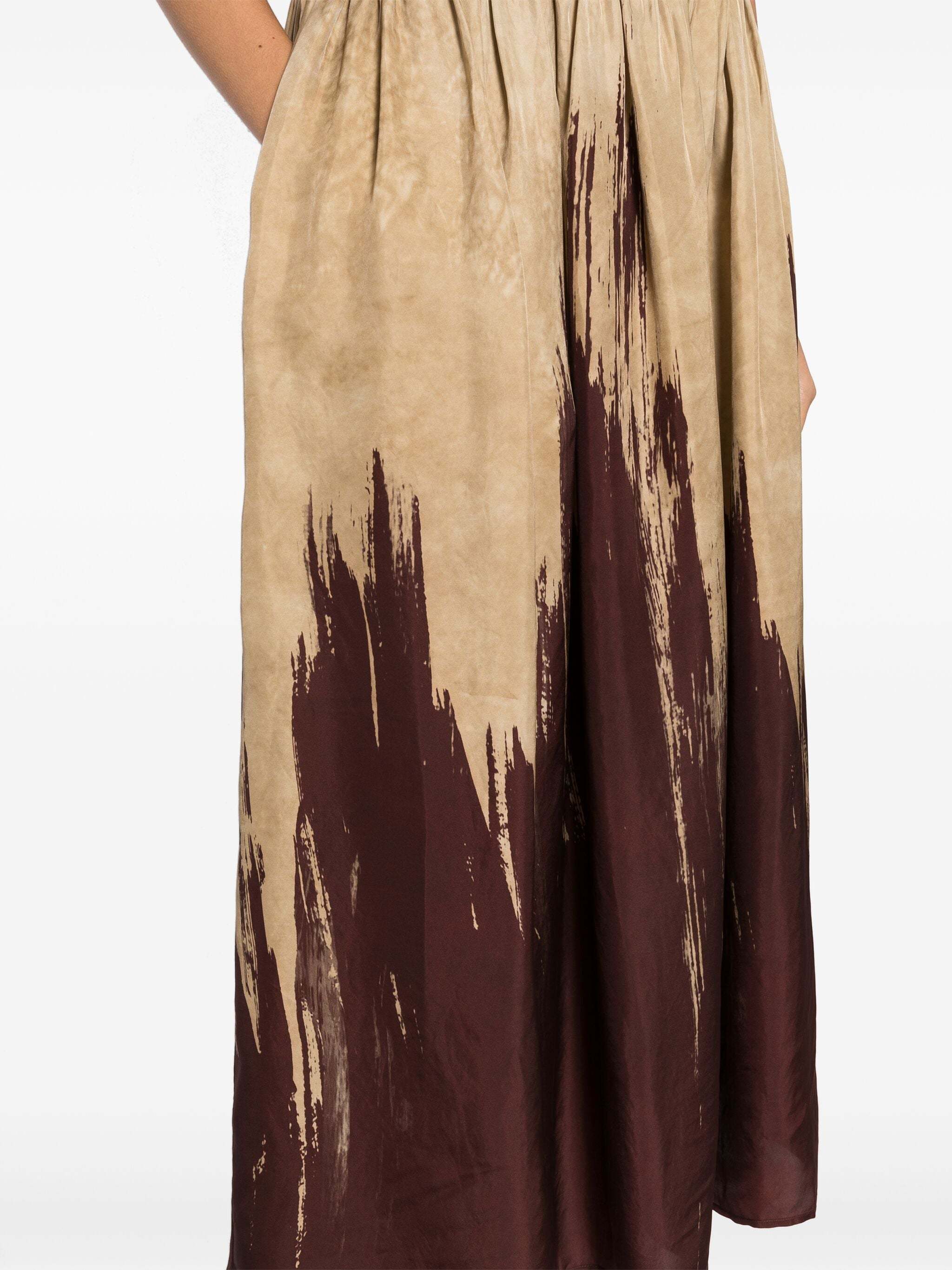 Uma Wang Moulay.d129 Ardal Dress In Nude