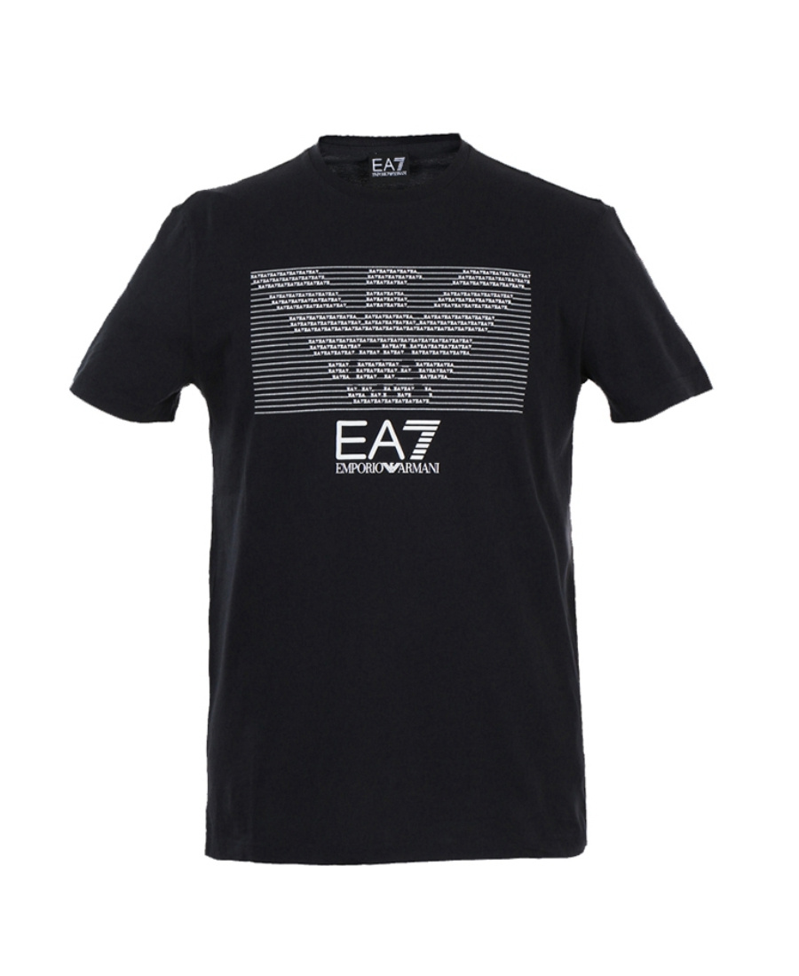 EA7 ROUND-NECKED LOGO T-SHIRT