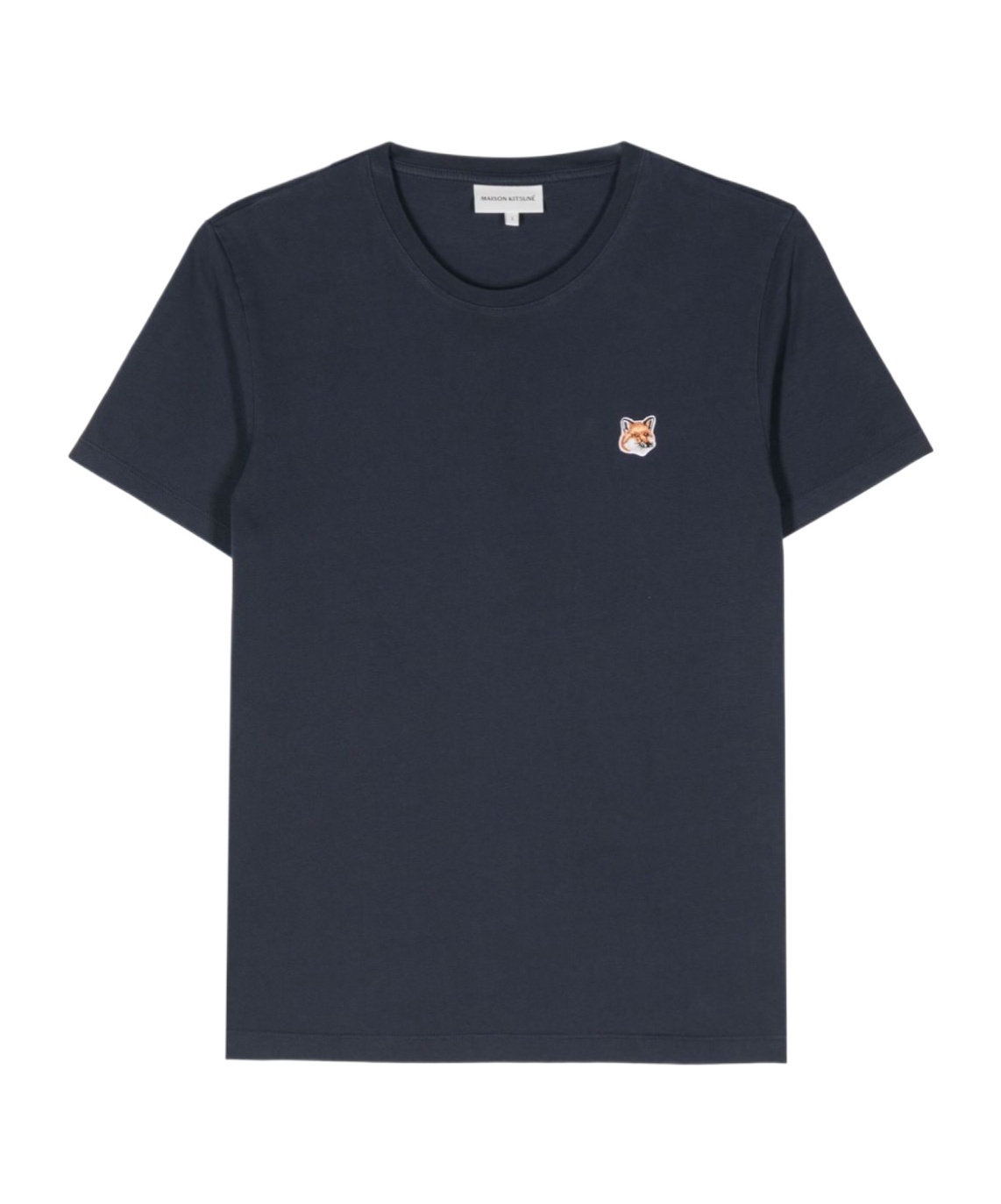 Maison Kitsuné T-shirt With Logo In Blue