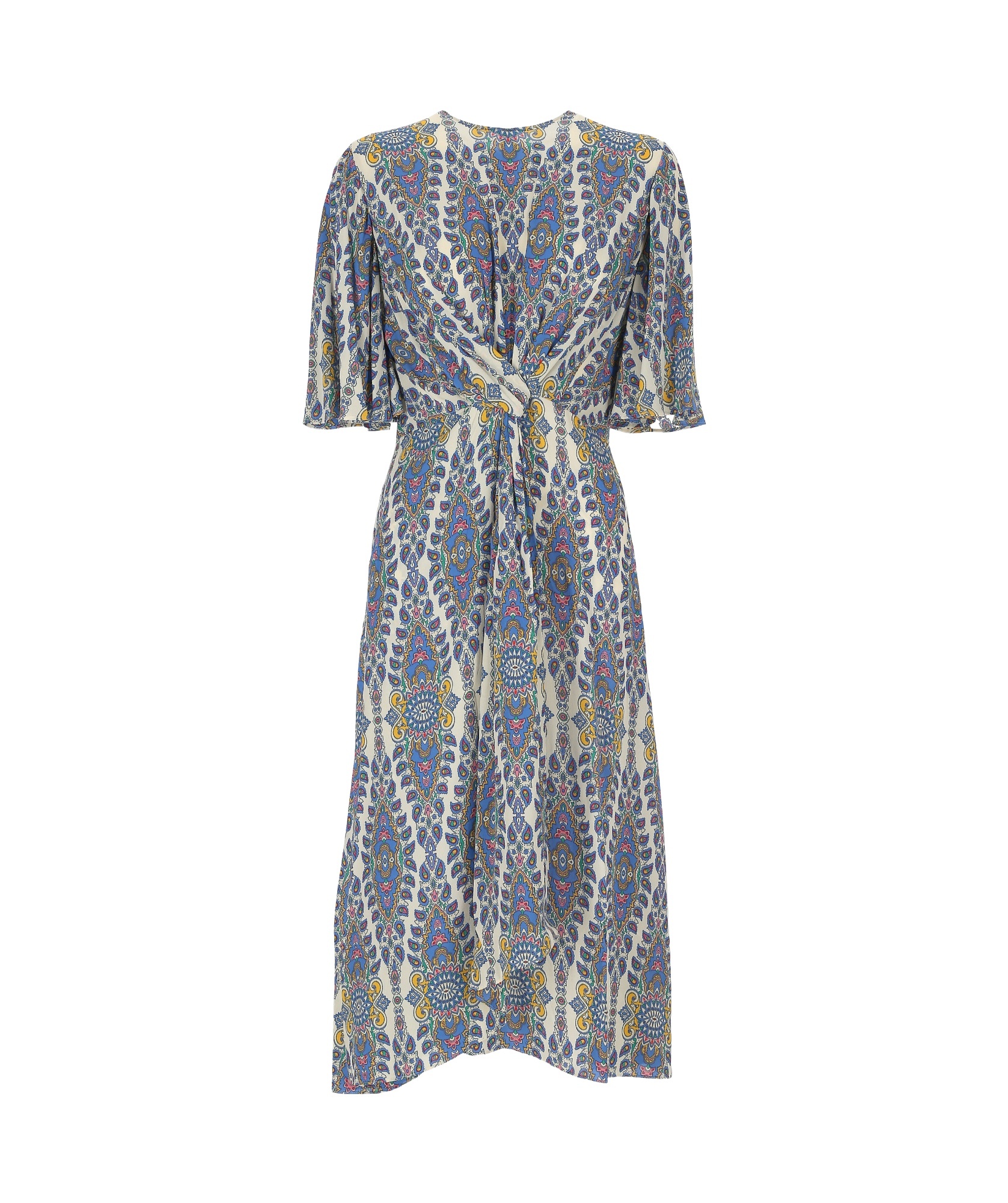 Etro Paisley-printed Dress In Gray