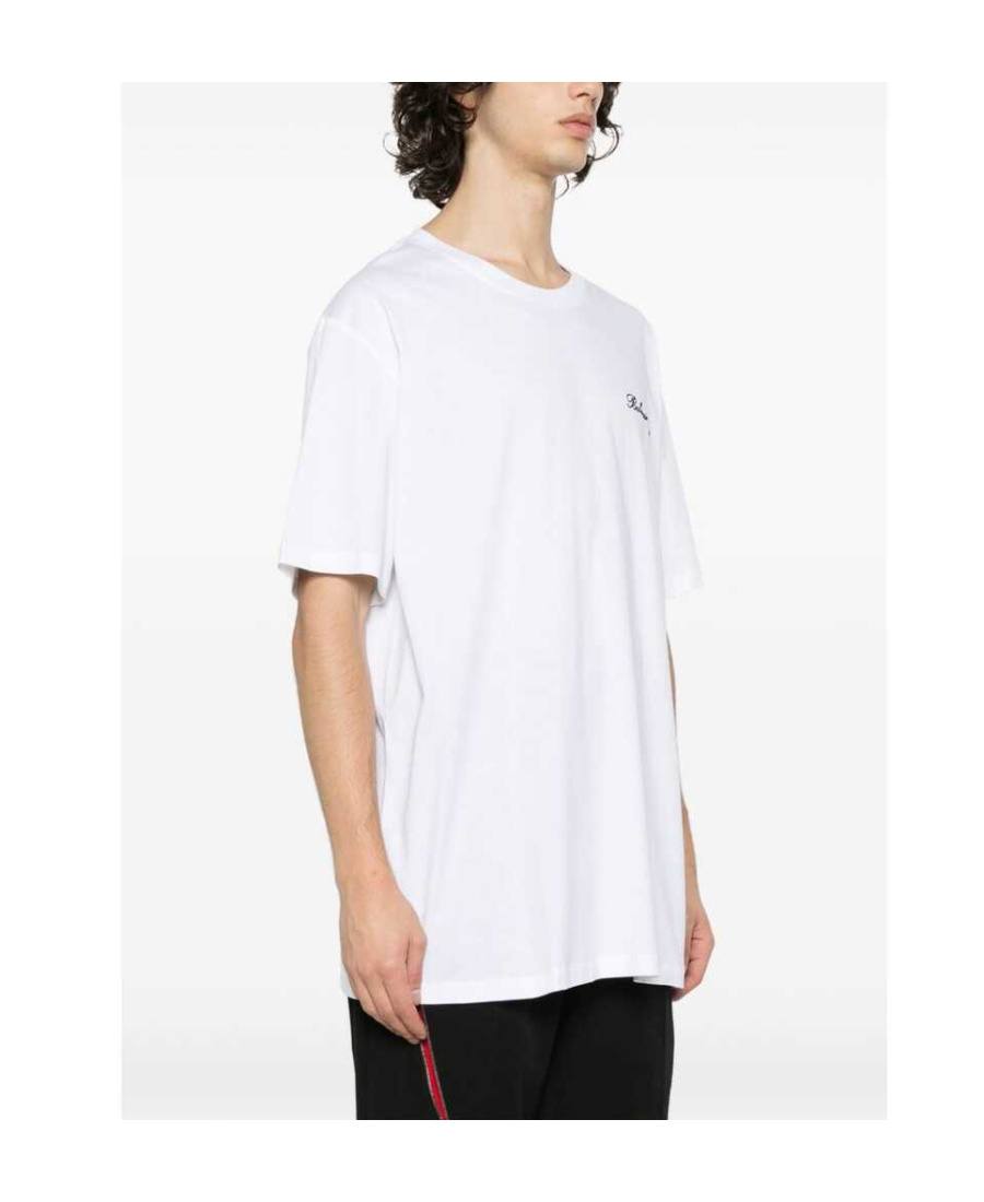 Balmain Cotton T-shirt In White