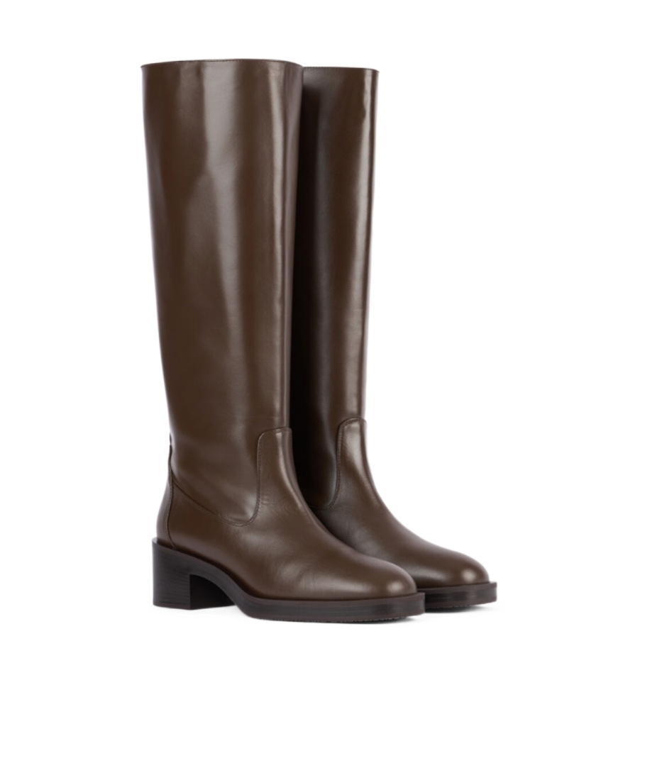 Stuart Weitzman Kaia Knee-length Boots In Brown