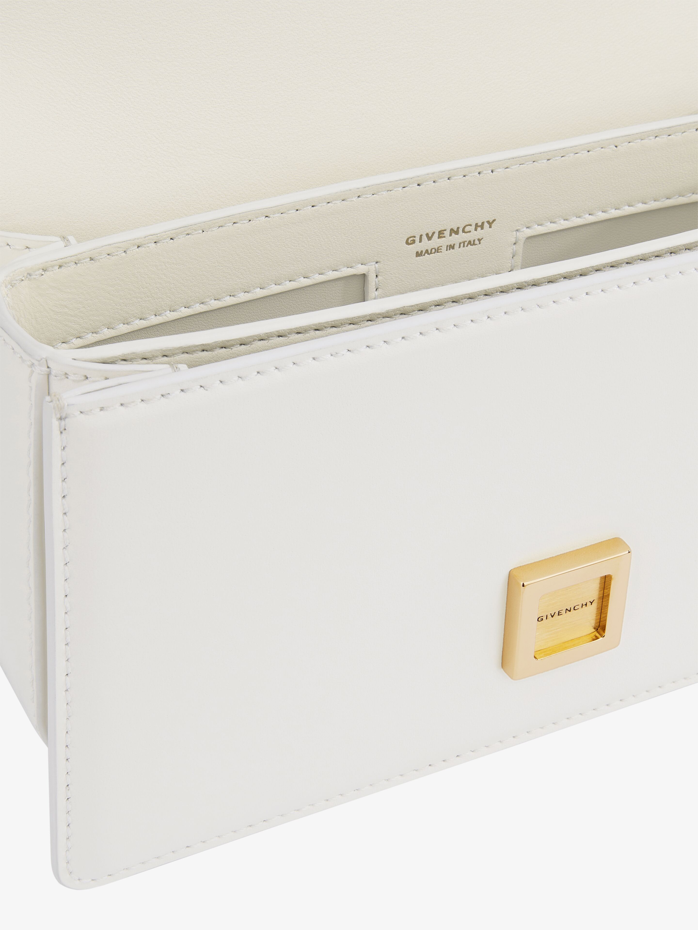 Givenchy 4g Small Crossbody Bag In White