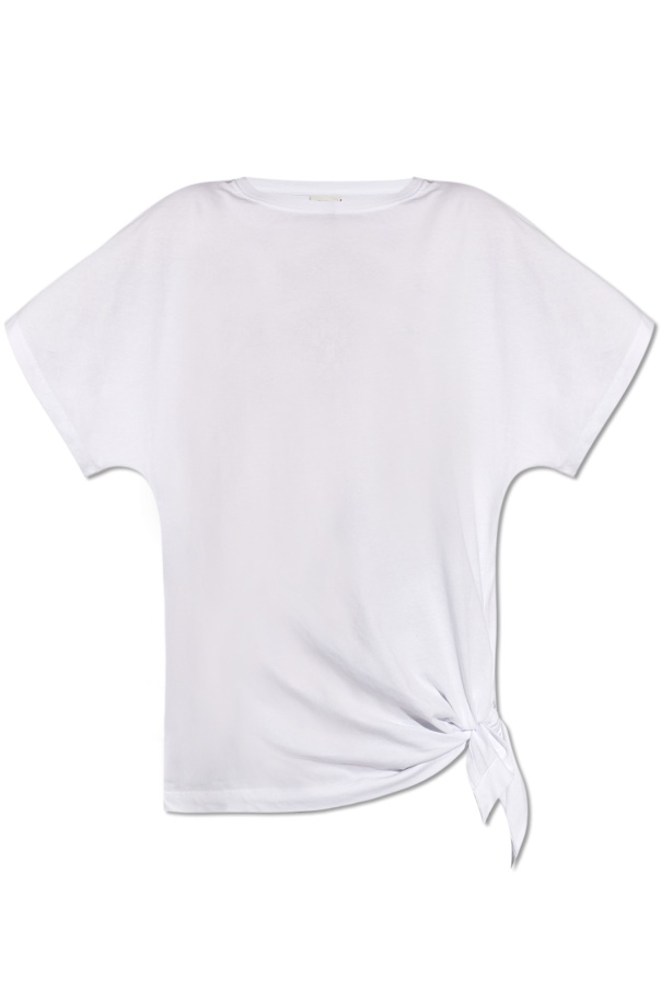 Shop Dries Van Noten Short-sleeved T-shirt In White