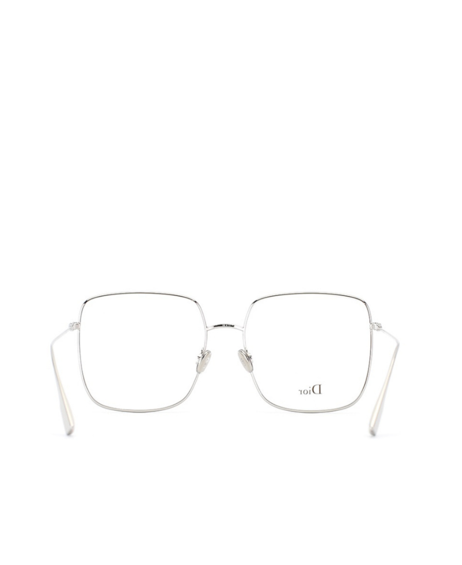 Dior Large Square Metal Flat Mirror In White