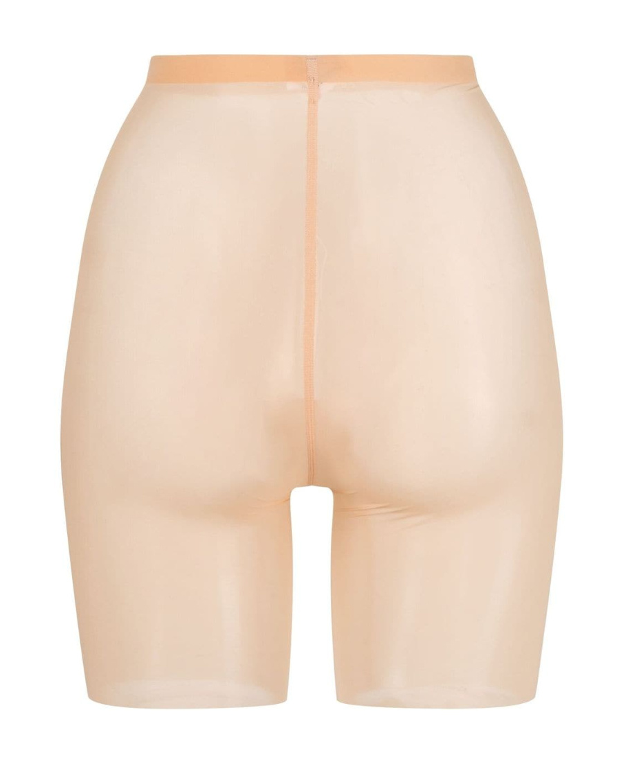Wolford Tulle Control Shorts In Nude