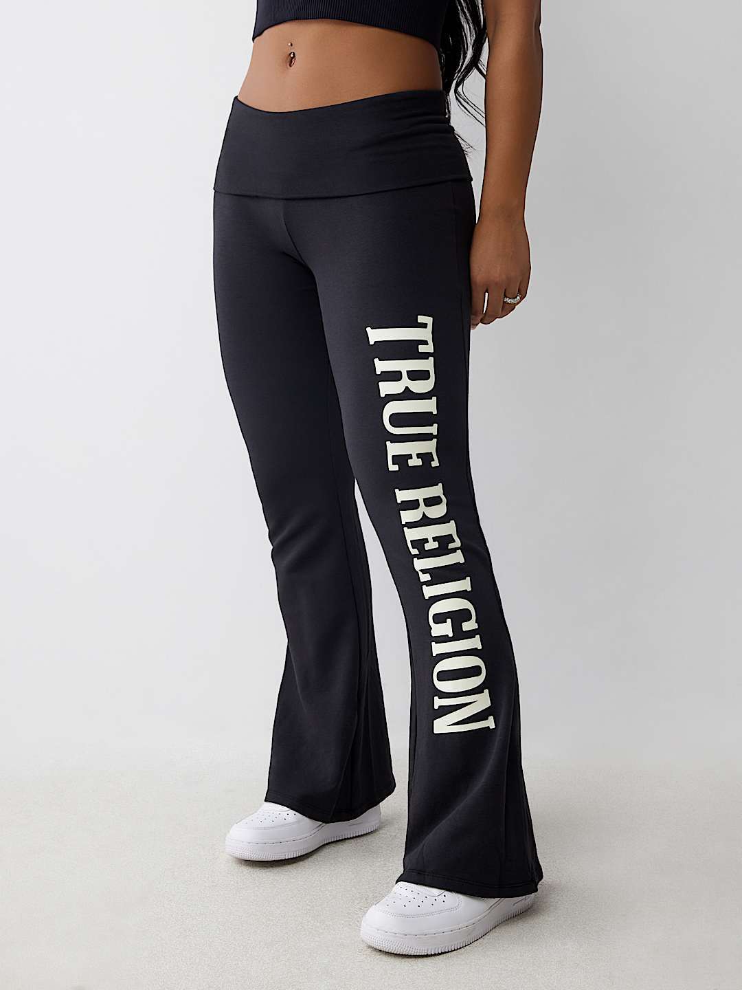 TRUE RELIGION FOLDOVER FLARE PANT