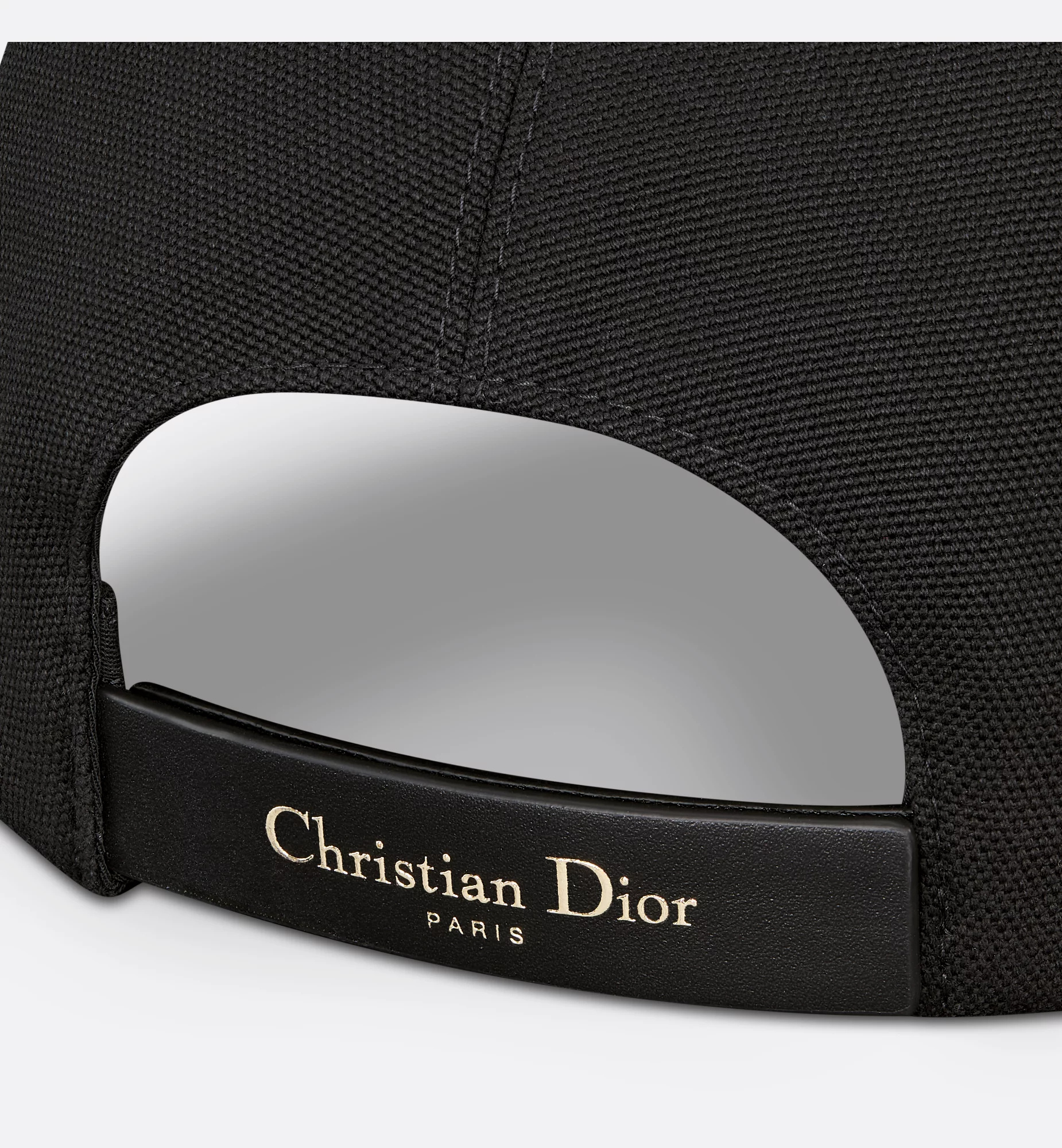 Dior D-player Cap In Black