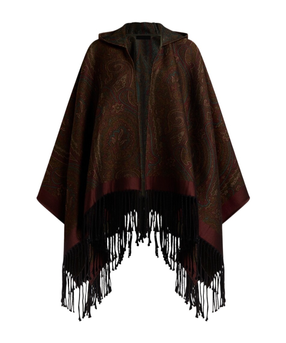 Etro Fringed Cape