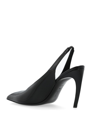 Attico Pointed Toe Slingback Viper Glossy Finish