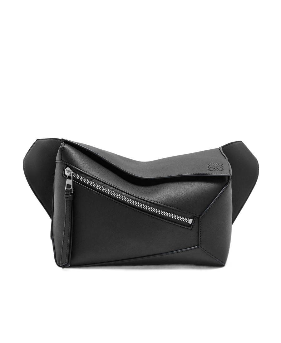 Loewe Small Puzzle Bumbag In Black