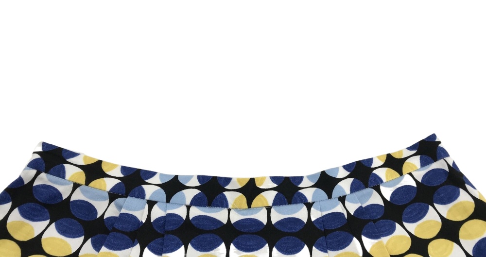 Max Mara Pleated Skirt In Multicolor