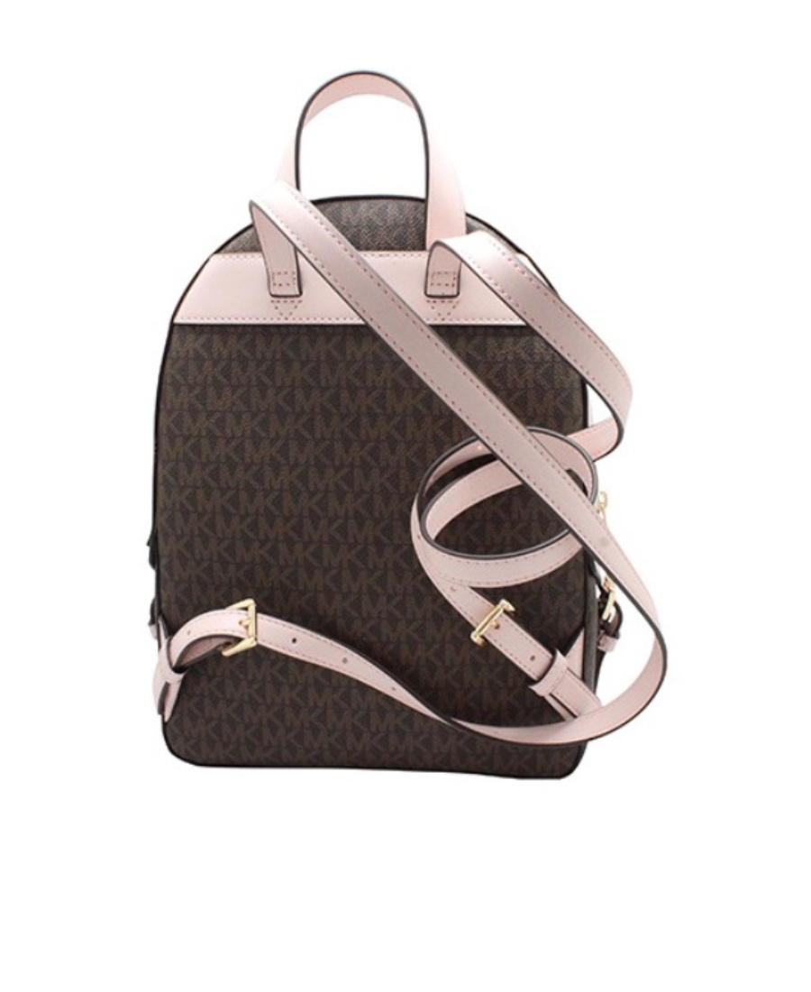 Michael Kors Zipper Backpack In Black