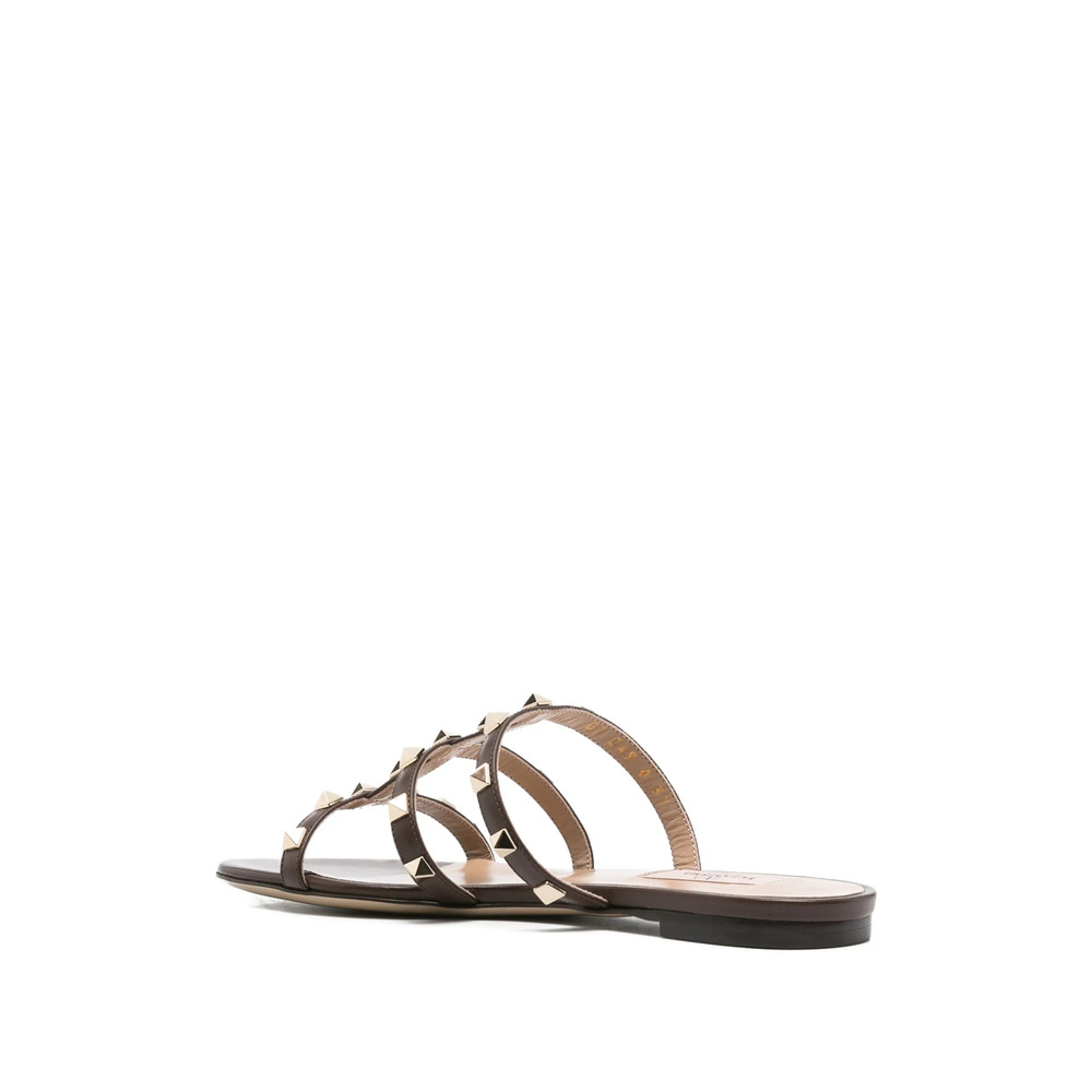 Valentino Garavani Rockstud Slip-on Sandals In Multi