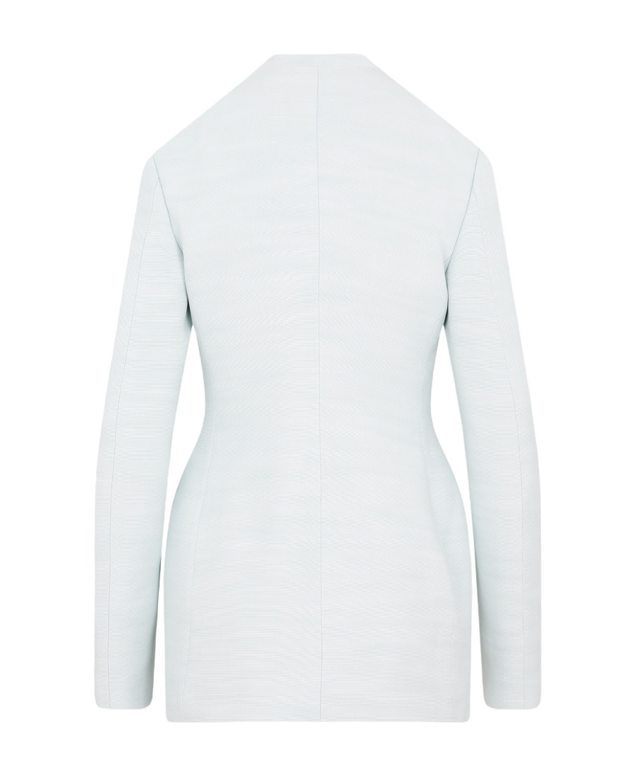 Jil Sander Brooch-detail Tailored Blazer In White