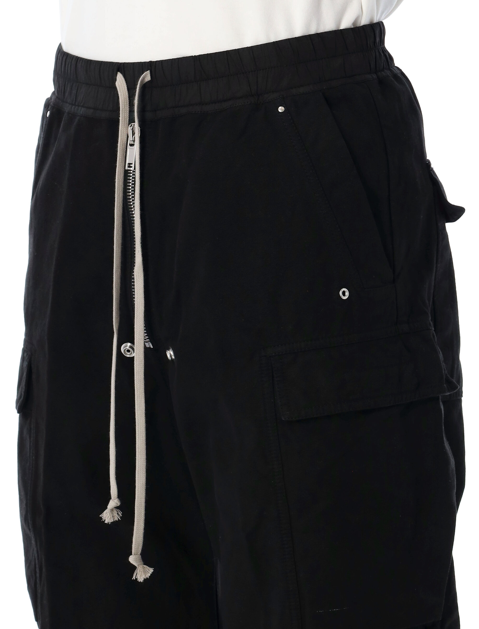 RICK OWENS DRKSHDW ELASTIC WAIST CASUAL PANTS