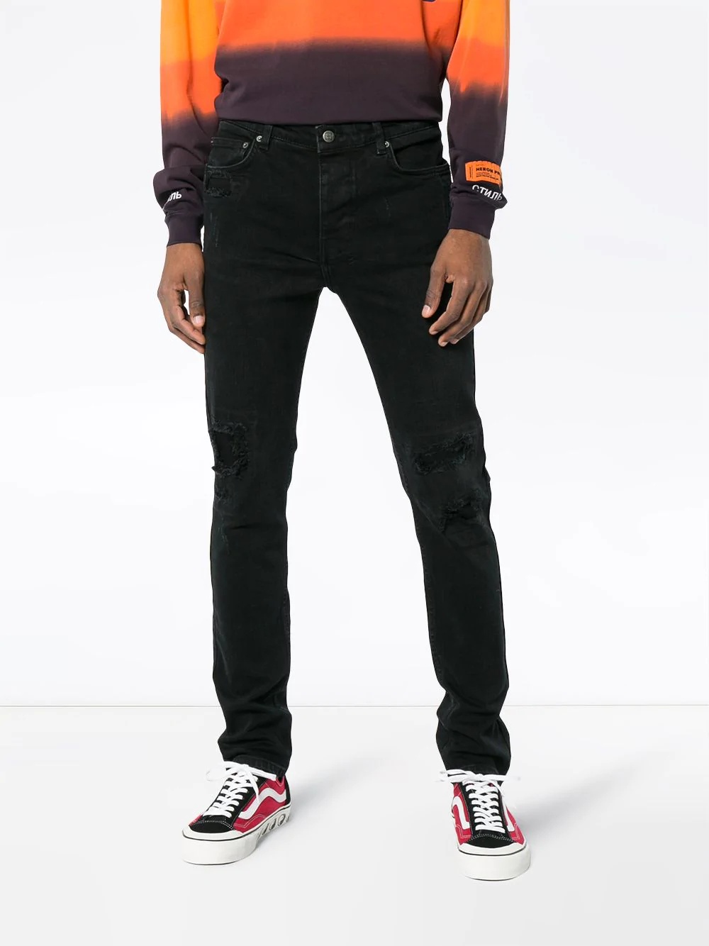 KSUBI CHITCH BONEYARD DENIM JEANS 