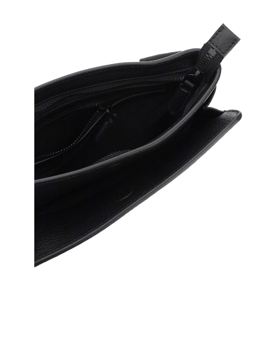 FERRAGAMO LOGO-PLAQUE MESSENGER BAG
