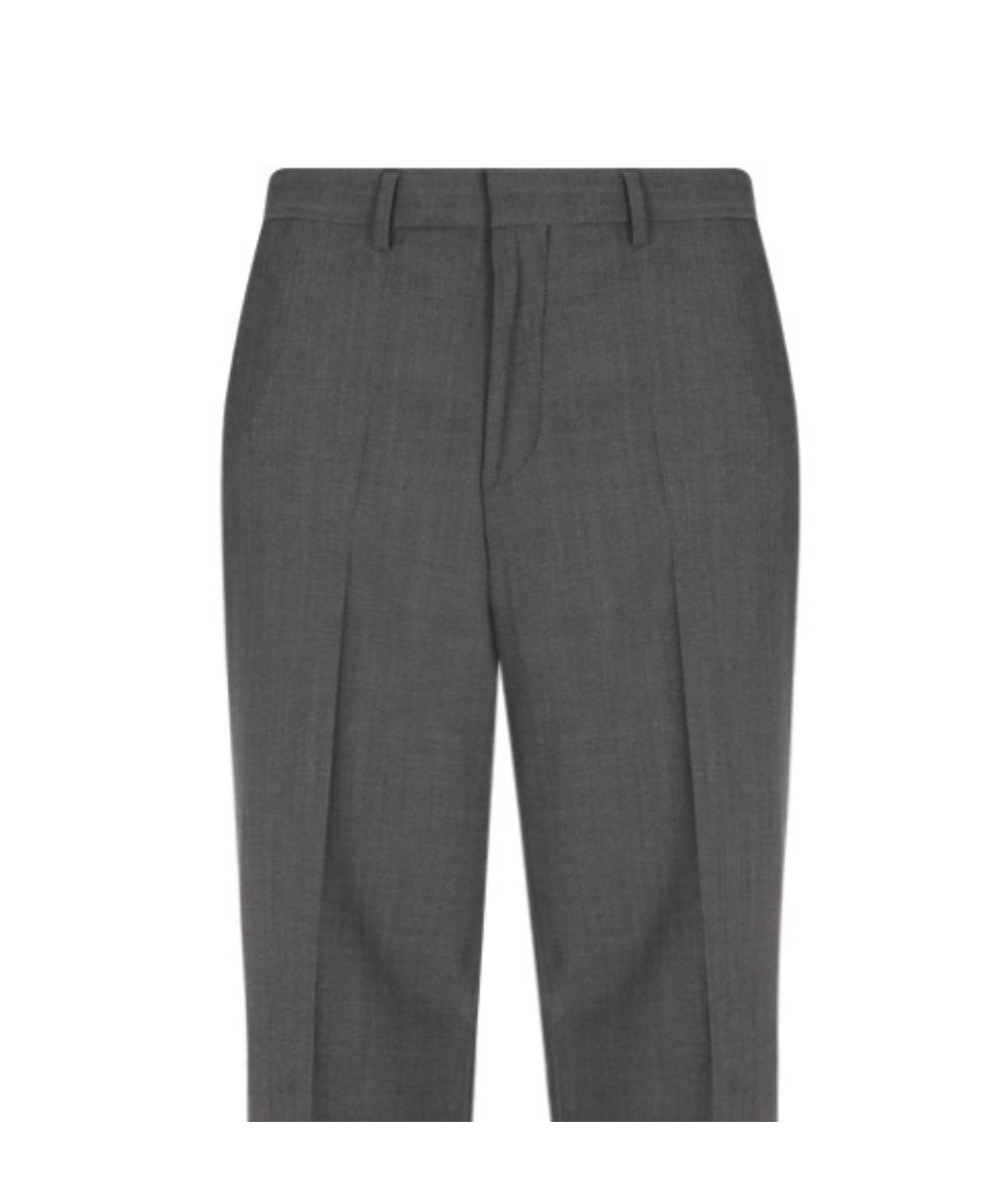 Hugo Boss Unpleated Casual Pants In Black